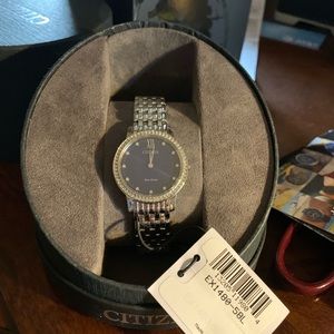 Citizens Eco-drive stainless steel watch